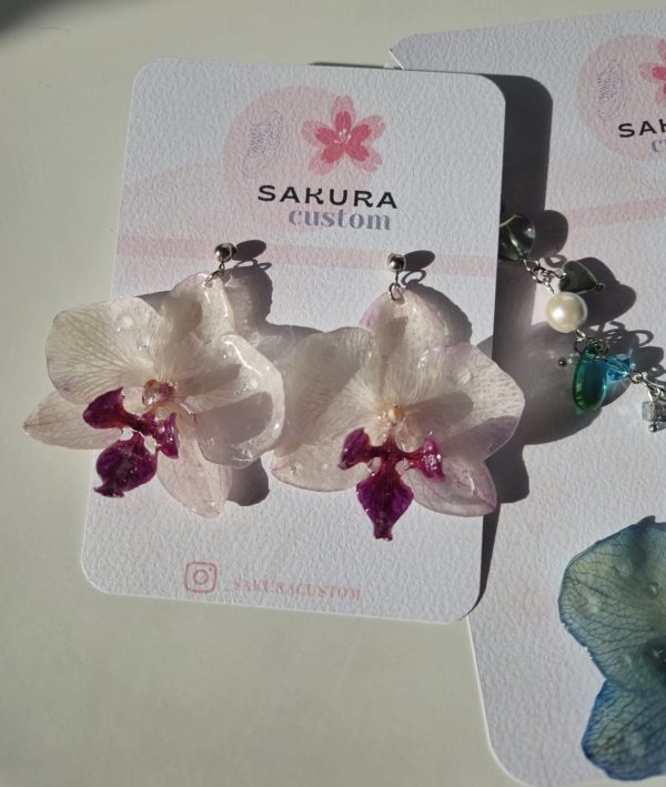 Orchid Blossom Earrings