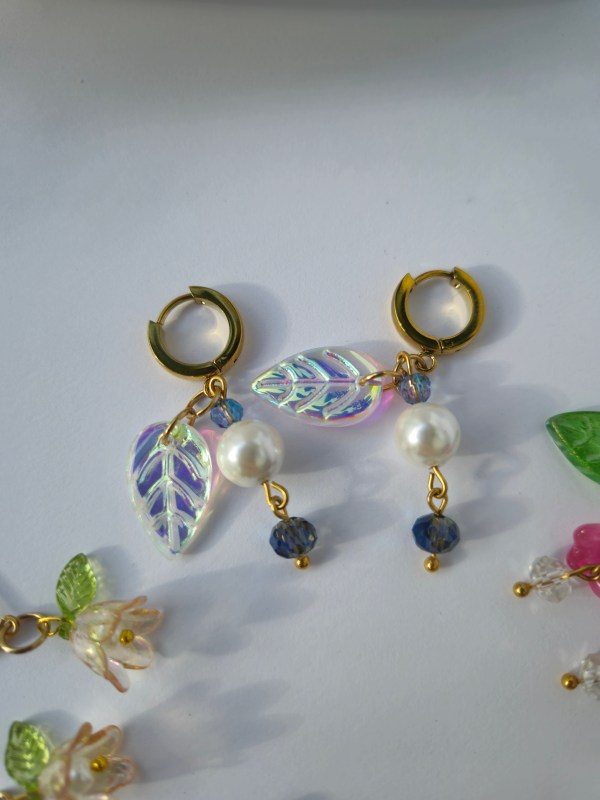 Golden Winter Earrings